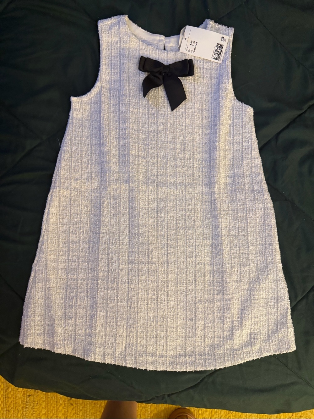 H&M White - Cream Boucle Dress Girls